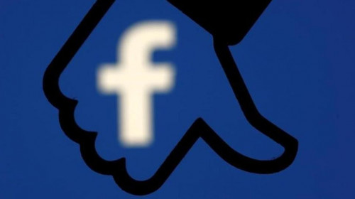 Facebook Thumbs Down, negativ, postare