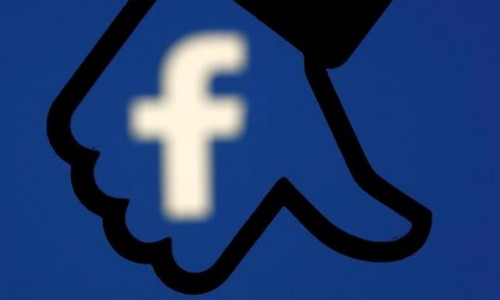 Facebook Thumbs Down, negativ, postare