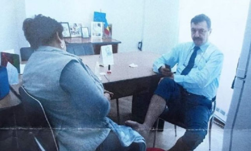 Primarul cu pedichiura, Marian Rotaru