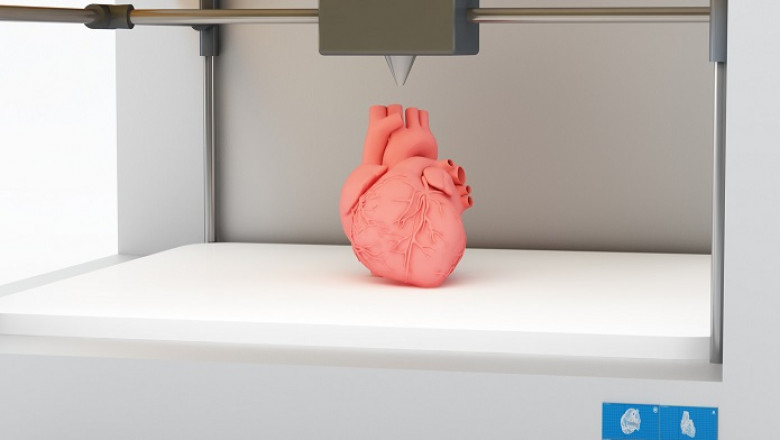 Inimă imprimată 3D