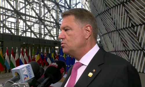 Klaus Iohannis, la Bruxelles