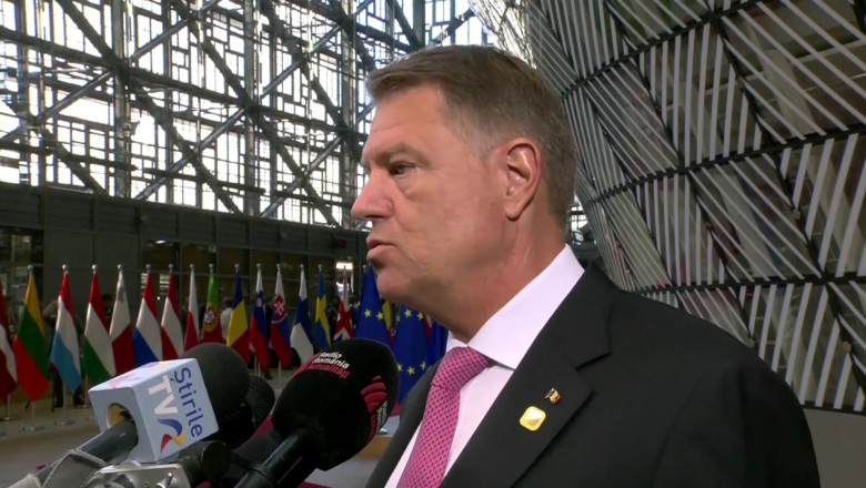 Klaus Iohannis, la Bruxelles