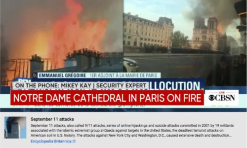 fake news youtube notre dame