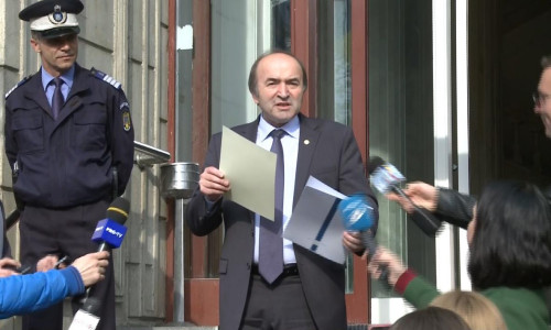 Tudorel Toader în ziua demisiei