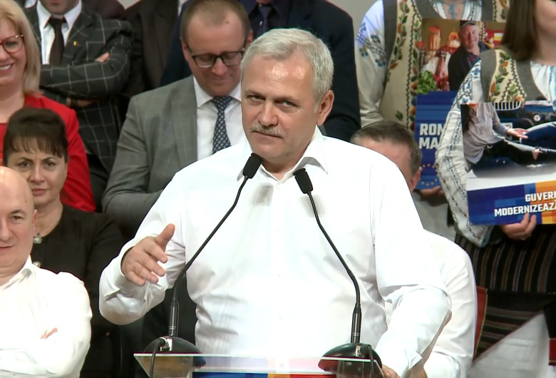 Liviu Dragnea, privire și gest de vulpe bătrână