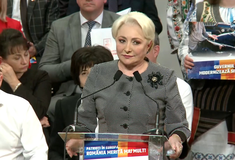 Viorica Dăncilă, cu privire șmecheră