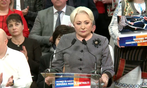 Viorica Dăncilă, la Botoșani