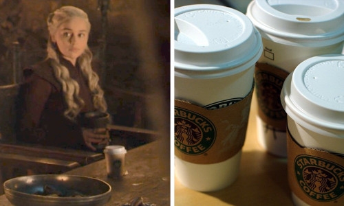Cafea Starbucks în Urzeala Tronurilor