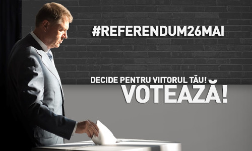klaus iohannis referendum