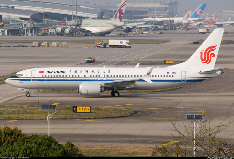 Avion Boeing 737 MAX chinez