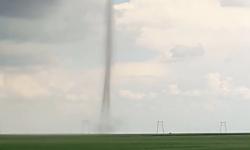 Tornadă la Iazu