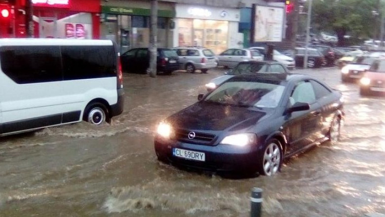 Bucureștiul cu străzi inundate 3