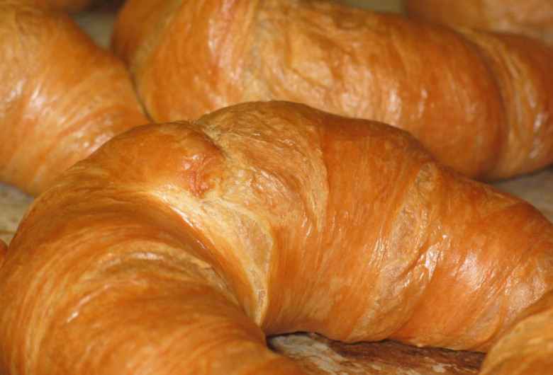 Croissant, corn, patiserie