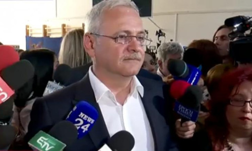 Liviu Dragnea votează