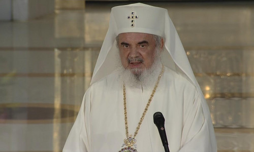 Patriarhul în Catedrala Neamului