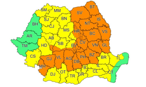 coduri portocalii