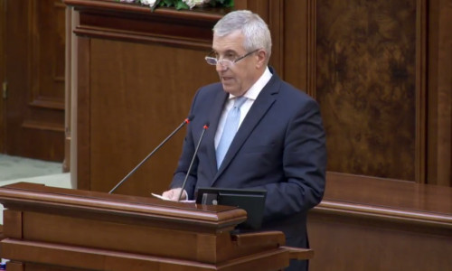 Călin Popescu Tăriceanu, la Senat