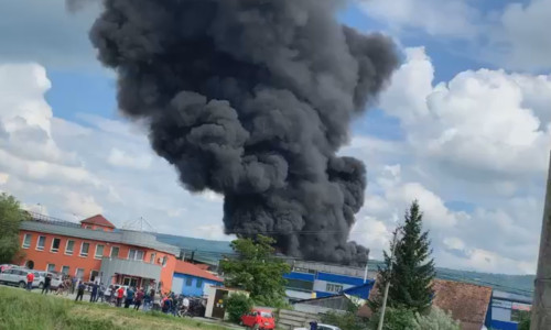 Incendiu la Odorheiu Secuiesc
