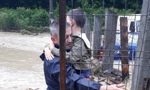 Copii evacuați din grădiniță din cauza inundațiilor