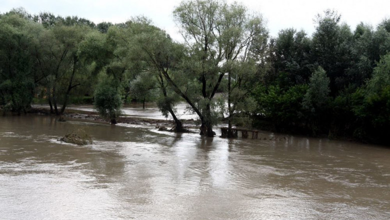 Inundații în România