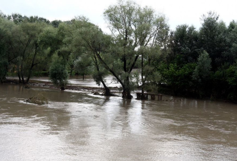 Inundații în România