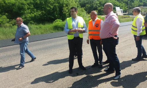 Răzvan Cuc pe șantier