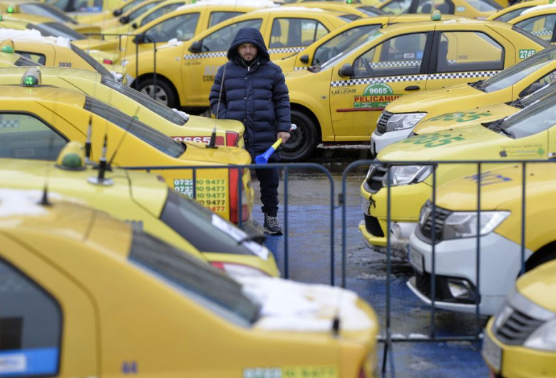 Protest taximetriști