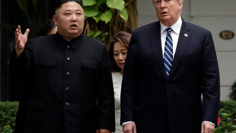 Donald Trump și Kim Jong-un, în Coreea de Nord