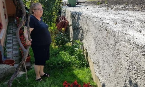 Drum mai înalt decât casele în Suceava