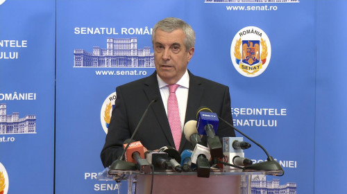 Călin Popescu Tăriceanu, la Parlament