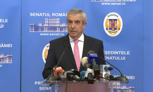 Călin Popescu Tăriceanu, la Parlament
