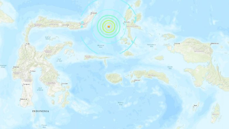 Cutremur în Indonezia, Marea Molucelor
