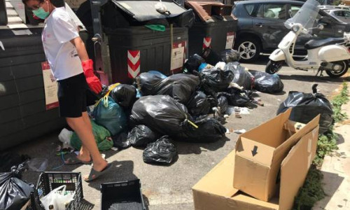 Gunoaie în Roma