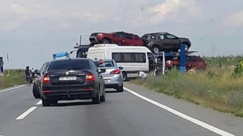 Accident în Olt