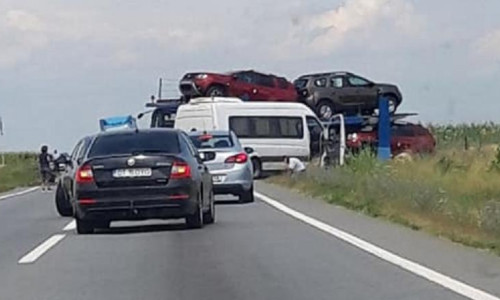 Accident în Olt