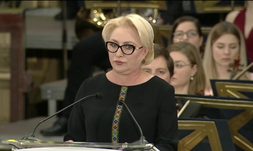 Viorica Dăncilă, la Ateneul Român