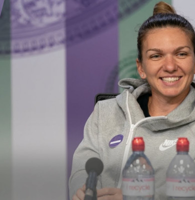 halep press conference