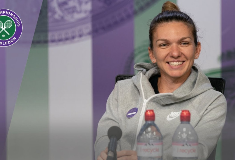 halep press conference