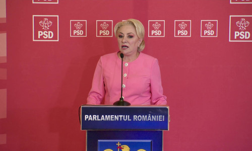 Viorica Dăncilă, roz
