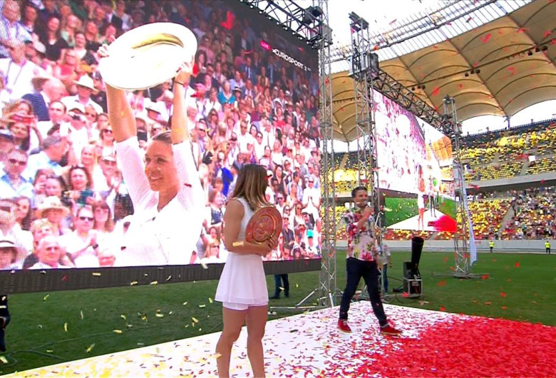 Simona Halep, la Arena Națională
