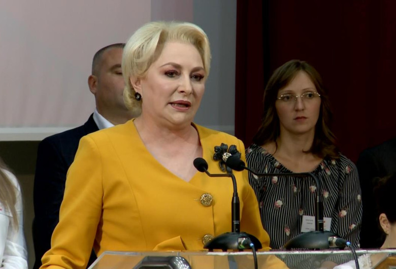 Viorica Dăncilă, la PSD Bistrița-Năsăud