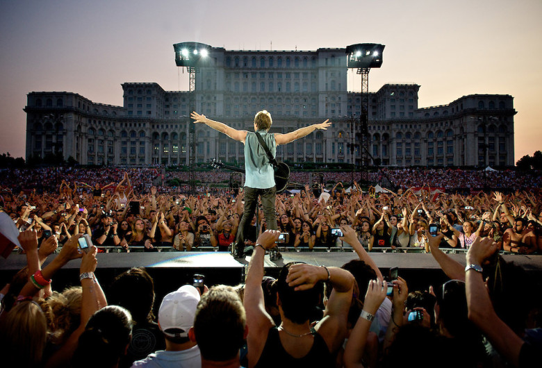 Bon Jovi, la București