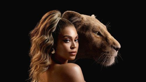 Beyonce cu leu în spate