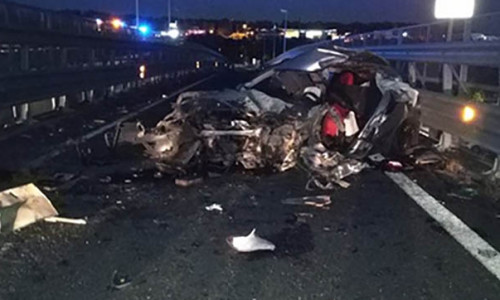 Accident în Italia