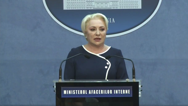 Viorica Dăncilă, de la Ministerul de Interne