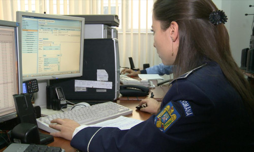 Polițistă de la 112