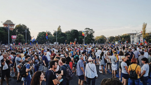 10 august 2019, Piața Victoriei, protestul diasporei