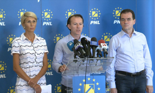 Raluca Turcan, Florin Cîțu și Ludovic Orban