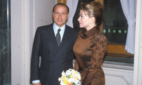 Veronica Lario cu Silvio Berlusconi