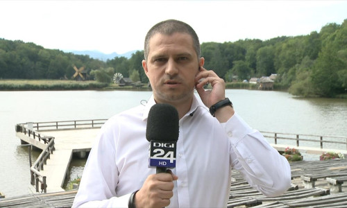 Bogdan Trif, cu microfon Digi24